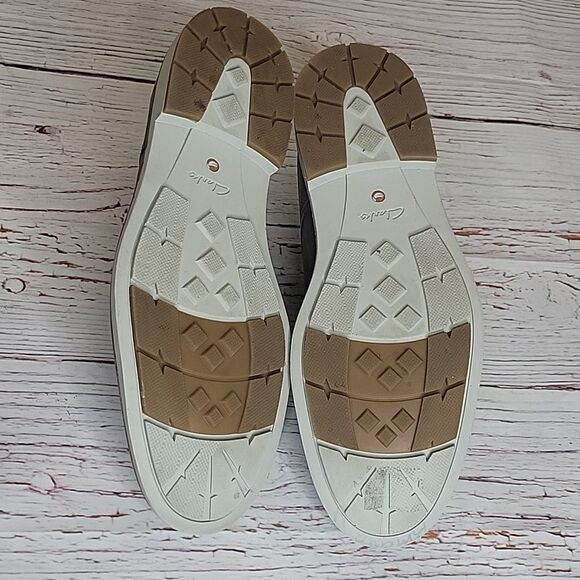 CLARK'S Leather Brown Men's Shoes Size 12 - Picture 5 of 8